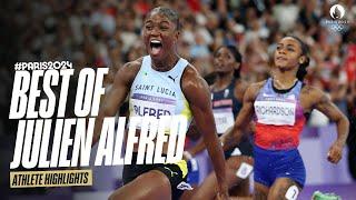 The best of Julien Alfred at the Olympics ‍️| Athlete Highlights