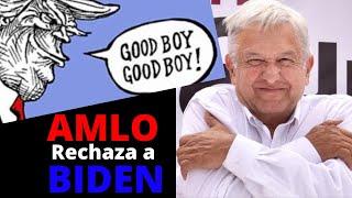 AMLO Rechaza a BIDEN!! TRUMP Feliz, Feliz, Feliz @brozo xmiswebs y @Carlos Loret