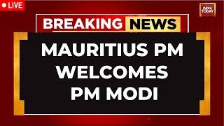 PM Modi's Mauritius Visit LIVE  | Prime Minister Modi lands In Mauritius | India-Mauritius boost