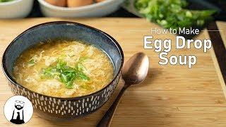How to Make Egg Drop Soup | Keto, Low-Carb, Gluten Free | Black Tie Kitchen