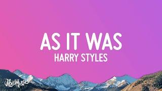 Harry Styles - As It Was (Lyrics)