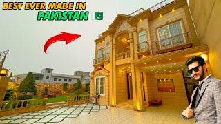 2 Kanal Most Beautiful Palace (Ever Made in Pakistan) Gazebo | BBQ Space | Cinema Room | Huge Lawn