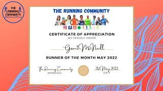 The Running Community | Runner Of The Month | May 2022 - Grant McNeill