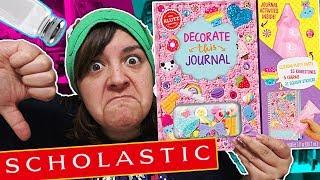 DON'T BUY! 12 REASONS WHY SCHOLASTIC DECORATE THIS JOURNAL Kit is NOT worth it SaltEcrafter #38