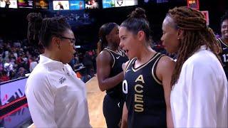 Kelsey Plum Called A**HOLE By Coach After Game For Yelling "AND 1!" At Bench, A'ja Wilson Defends KP