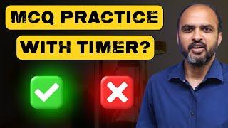 Should you Practice MCQs With OR Without Alarm Clock during NEET preparation?