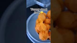 One of the most popular street food in Phil's. kwek kwek (quail egg) #shorts #viralshortsvideo