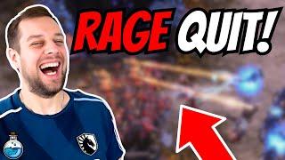 Protoss RAGEQUITS while WINNING THE GAME?! | Against The Meta #18 StarCraft 2