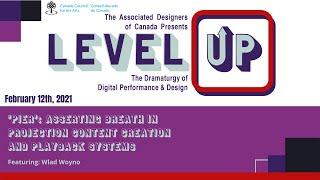 Level Up - Pier: Asserting Breath in Projection Content Creation and Playback Systems