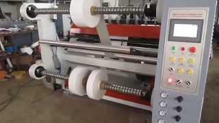 ZWQ1600 Slitting Machine with friction shafts and pneumatic knife