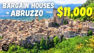 BUDGET Properties in ABRUZO under €14K: Find Your Dream Italian Home! House Hunting in Italy