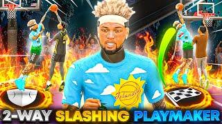 THIS *New* 2-WAY SLASHING PLAYMAKER IS THE New META! BEST ISO BUILD IN NBA 2K24!