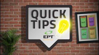 Quick Tips #9 by EPT Clean Oil
