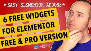 Elementor Addons And Widgets Add Some Great Drag And Drop Elements To Elementor