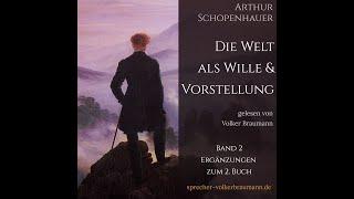 Arthur Schopenhauer Die Welt als Wille und Vorstellung Band 2 Buch 2 Ergänzungen Kapitel 19 Teil 1