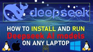 DeepSeek AI Model - УСТАНОВИТЬ ЛОКАЛЬНО | INSTALLATION and LOCAL USE