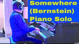 Somewhere - West Side Story | Piano  Solo | Mike del Ferro |