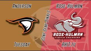 Anderson vs Rose-Hulman | 2024 HCAC Soccer Conference Semi-final | IndianaSRN