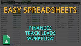 Easy spreadsheets for your business and life!