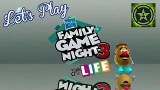 Let's Play - Family Game Night 3: The Game of Life (AH deleted video) reupload