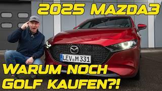 NEUER 2025 Mazda3 eSyactiv G 140 | Mehr Hubraum, weniger Verbrauch? | REVIEW