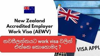 නවසීලන්තයට work visa වලින් එන්නෙ කොහොමද ? සිංහල vlog. Accredited Employer Work Visa sinhala vlog.