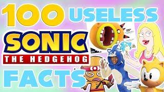 100 Useless Sonic The Hedgehog Facts 2! (Season 2 Marathon)