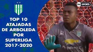 Top 10 atajadas de ARBOLEDA en Superliga (2017 - 2020)