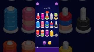 Nut Sort Level 777 Walkthrough | Nuts — Color Sort 777 solution