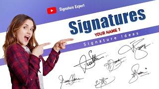 ⭐ Best Signature ideas | Signature Style Of My Name | How to Make a Signature | Signature Expert