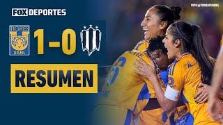 🟡 ¡VICTORIA 'FELINA' EN EL VOLCÁN! | Tigres UANL 1-0 Monterrey | #FOXLigaMXFemenil | HIGHLIGHTS