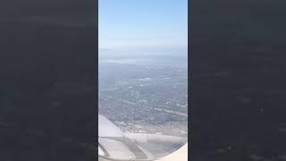 San Diego Travel Video. Landing at San Diego Airport. Flight from Houston to San Diego. IAH to SAN