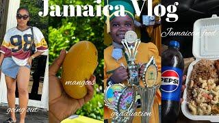 Realistic Jamaica Vlog (part 1): I went back home! My son graduated| Muarry’s Fish&Jerk Hut + MORE