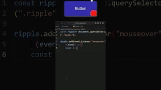 Button Ripple Effect using Html CSS JavaScript #coding #html #css #javascript #javascripttutorial