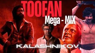 TOOFAN MEGAMIX | Kalashnikov | KGF | Jailer | Indian 2 | BAHUBALI | Ravi Basrur | ANIRUDH