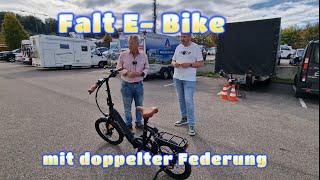 E Bike myvelo-Die Suche nach einem Elektro Klapprad oder Faltbike mit Federung