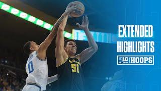 Michigan at UCLA | Extened Highlights | Big Ten Men's Basketball | 01/07/2025