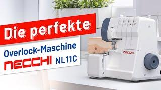  Die perfekte Overlock-Maschine  Necchi NL11C | Video-Tutorials für einen erfolgreichen Nähstart