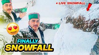 First Snowfall Hogya  Live Snowfall