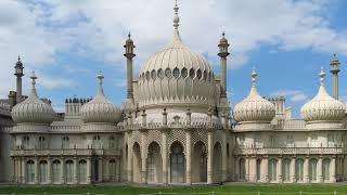 Brighton Pavilion and Pavilion Gardens in 4K. An Indian Palace in Sussex.