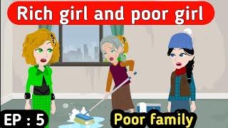 Poor family part 5 | English story | Learn English | English animation | Sunshine English