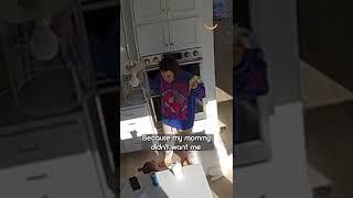 3-year-old finds out her mom was adopted ️ #shorts