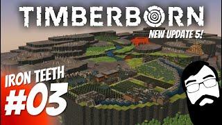 Let's mount a defense against the Badtides! Timberborn Update 5 Episode 03