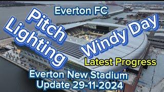 Everton FC New Stadium At Bramley Moore Dock Update 29-11-2024