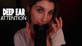 ASMR Deep Ear Attention with the ~*TASCAM*~ (Squishy, Scratchy, Mouthy & Breathy )