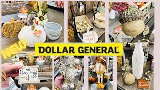 DOLLAR GENERAL *NEW ARRIVALS * SHOP WITH ME FALL DECOR HOME KITCHEN WALL CRAFTS DIYS THANKSGIVING