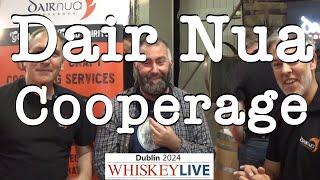 Interview auf ENGLISH mit Paul Caris & Marc Bonnefin - Dair Nua Cooperage - Whiskey Live Dublin 2024