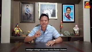 Bermitra dengan Rocket Chicken