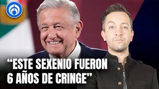 "Yo sí lloré poquito" Chumel ironiza sobre canción dedicada a AMLO en última mañanera