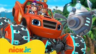 Blaze and the Monster Machines Use POWER WHEELS!  Full Scene | Nick Jr.